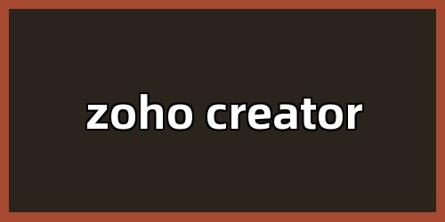 zoho creator